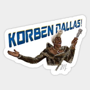 Fifth Element: Ruby Rhod Sticker